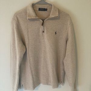 Men’s Polo Quarter-Zip Pullover